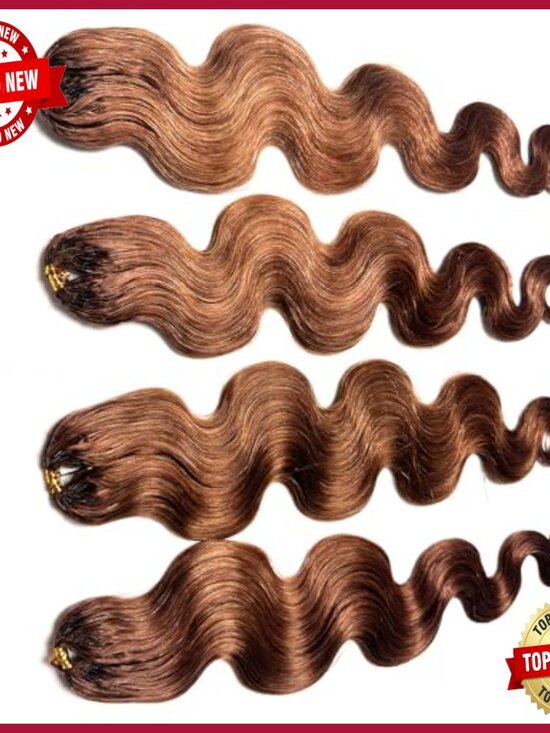 18 Inch Human Hair Extensions Knotless Crochet Pre-Separated Feather Light main image 4